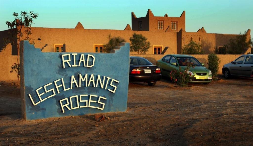 Riad Les Flamants Roses Merzouga Exterior photo